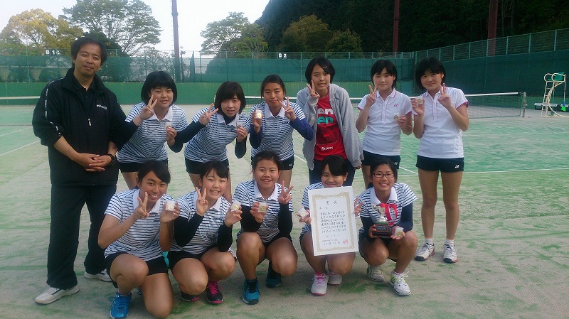 全国中学生テニス選手権静岡県大会団体戦 優勝 西遠女子学園公式ブログ