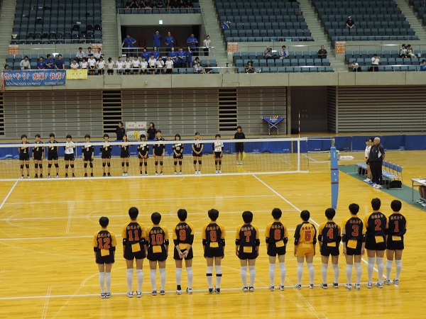 バレーボール県大会 観戦 西遠女子学園校長ブログ